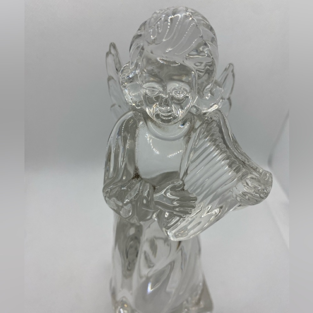 VTG Mikasa Angel & Harp Figurine Crystal Herald Collection
Wings Glossy Heavy